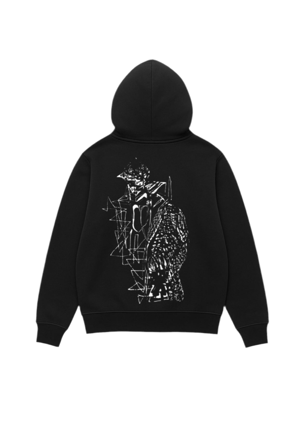 D3composure Black Hoodie